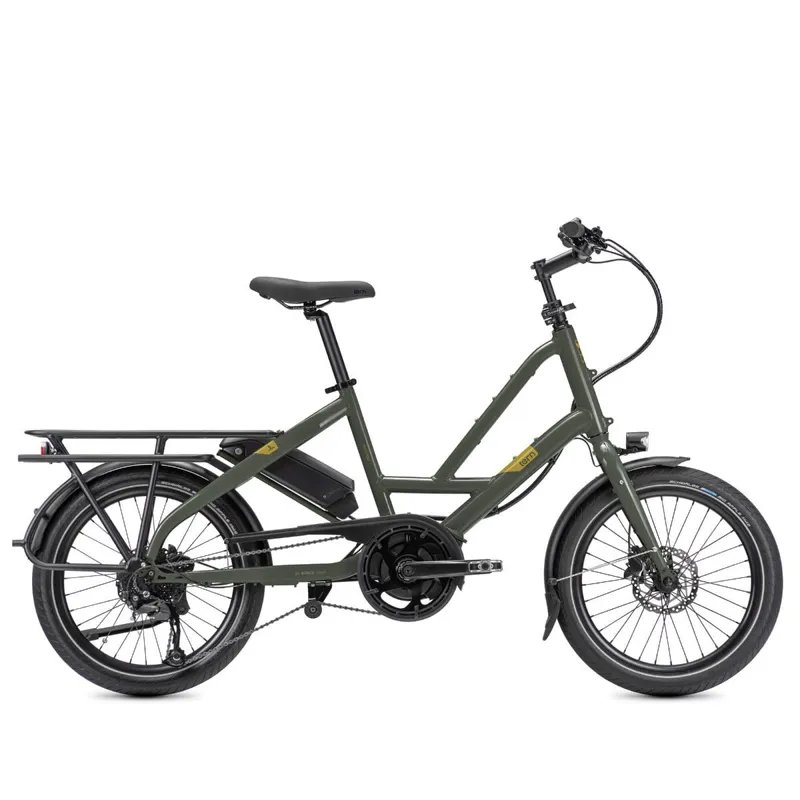 Tern Quick Haul P9 Performance eBike in Olive 
