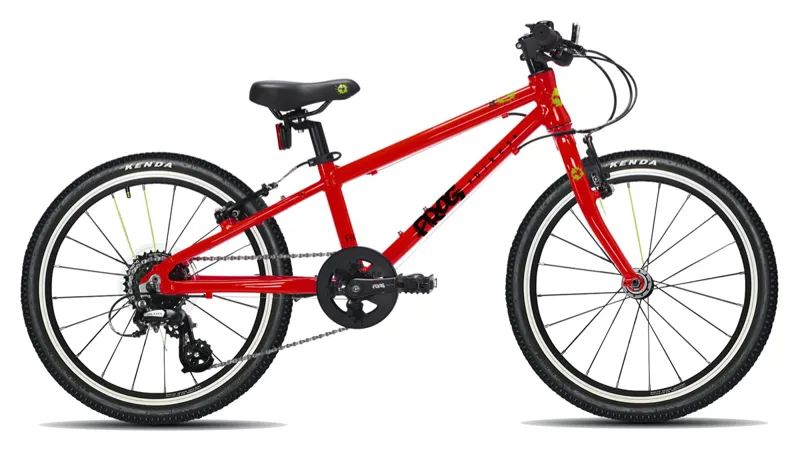 Frog 55 Hybrid Kids Bike for Age 6-7 Red