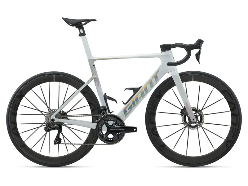 Giant Propel Advanced SL 0-DA Aero Road Bike in Prism Pearl