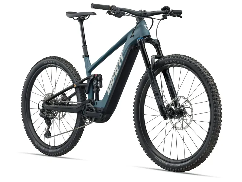 Giant Stance E+ 0 Electric Full Suspension MTB in Deep Lake/Black-1