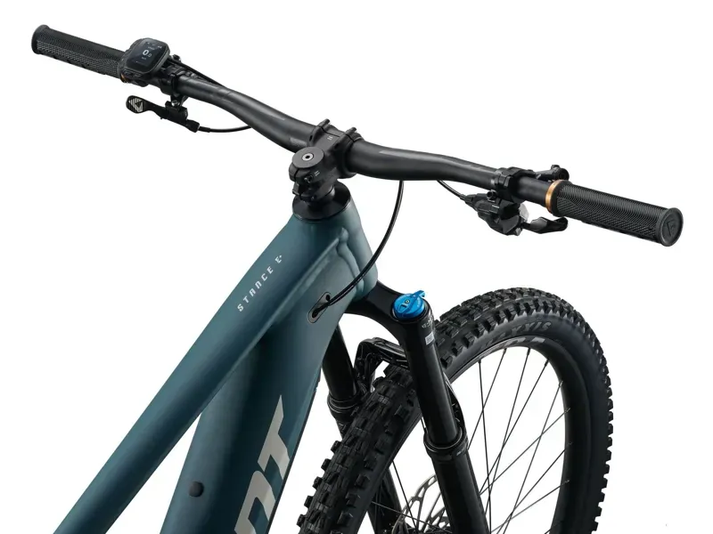 Giant Stance E+ 0 Electric Full Suspension MTB in Deep Lake/Black-3