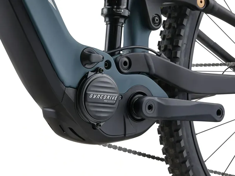 Giant Stance E+ 0 Electric Full Suspension MTB in Deep Lake/Black-6