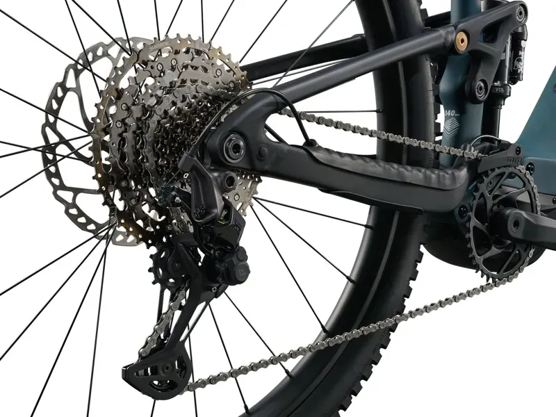 Giant Stance E+ 0 Electric Full Suspension MTB in Deep Lake/Black-7