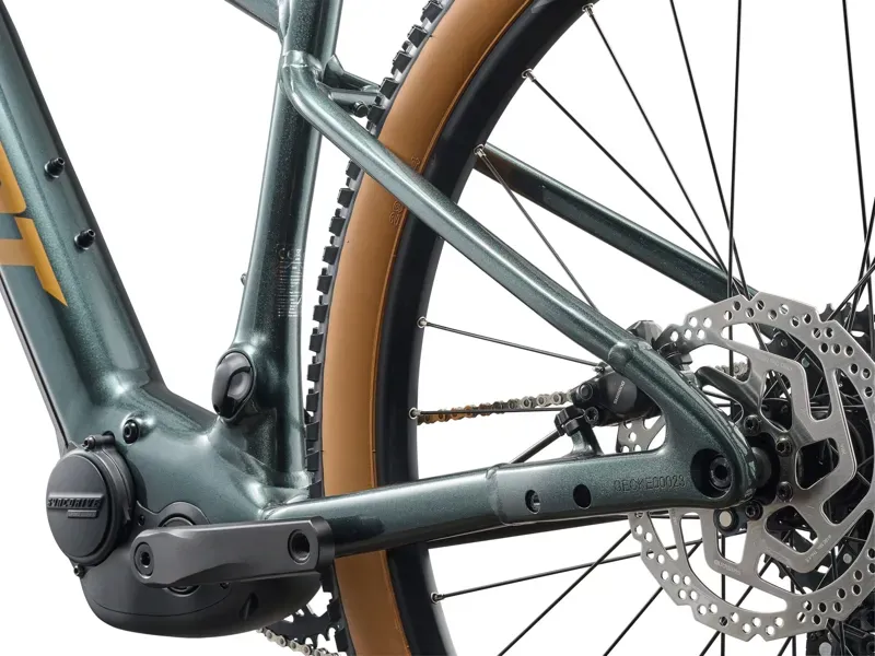 Giant Talon E+ eMountain Bike in Asphalt Green-5