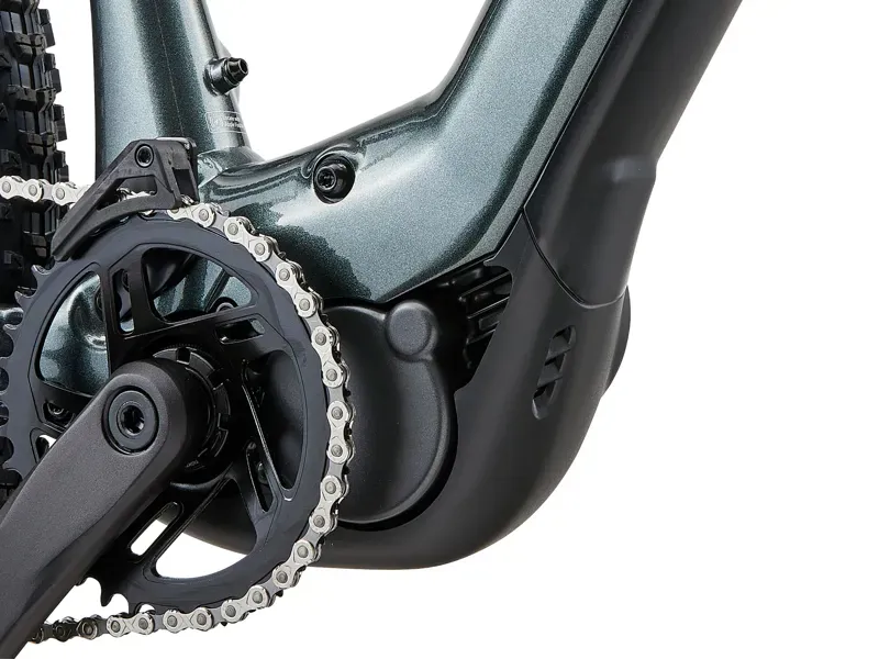 Giant Talon E+ eMountain Bike in Asphalt Green-9