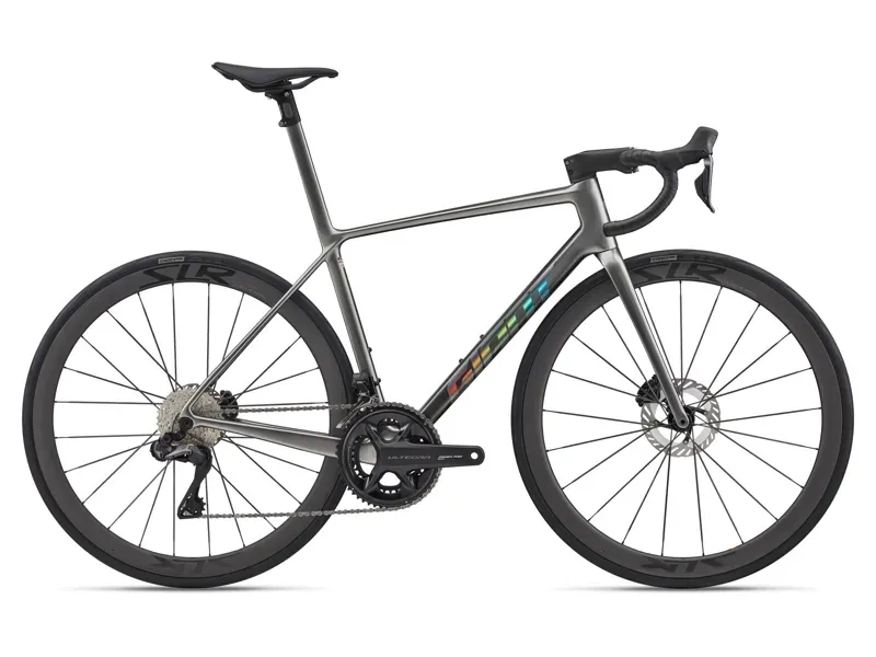 Giant TCR Advanced SL 1 Road Bike in Dark Chrome/Iris