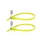 Hiplok Z-Lok Armoured Twin Reuseable Ties in Lime