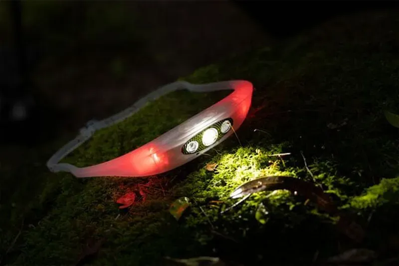 Knog Bandicoot Run 250 Running and Camping Headlamp in Grape-4