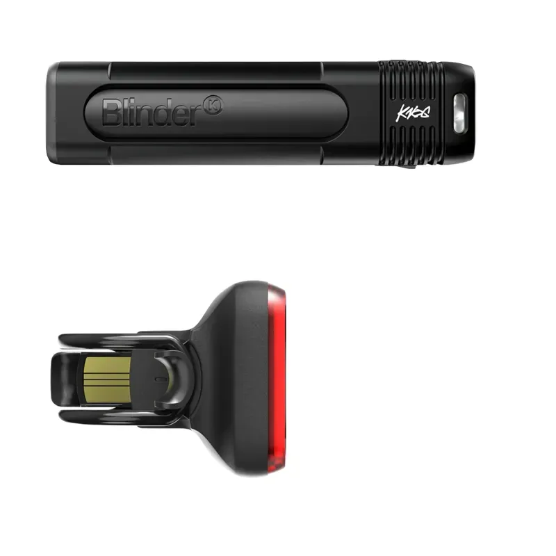 Knog Blinder Pro 700 Front with Blinder Square Rear Light Set-3