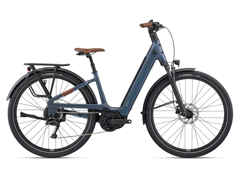 Liv Allure E+ 2 E-Hybrid Bike in Ocean Twilight