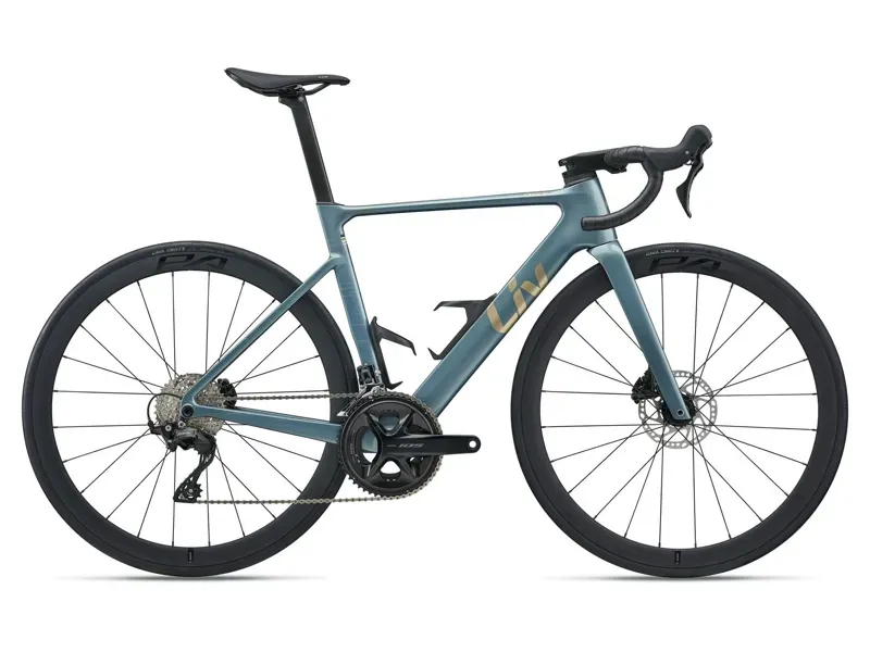Liv EnviLiv Advanced 2 Aero Road Bike in Midnight Pine