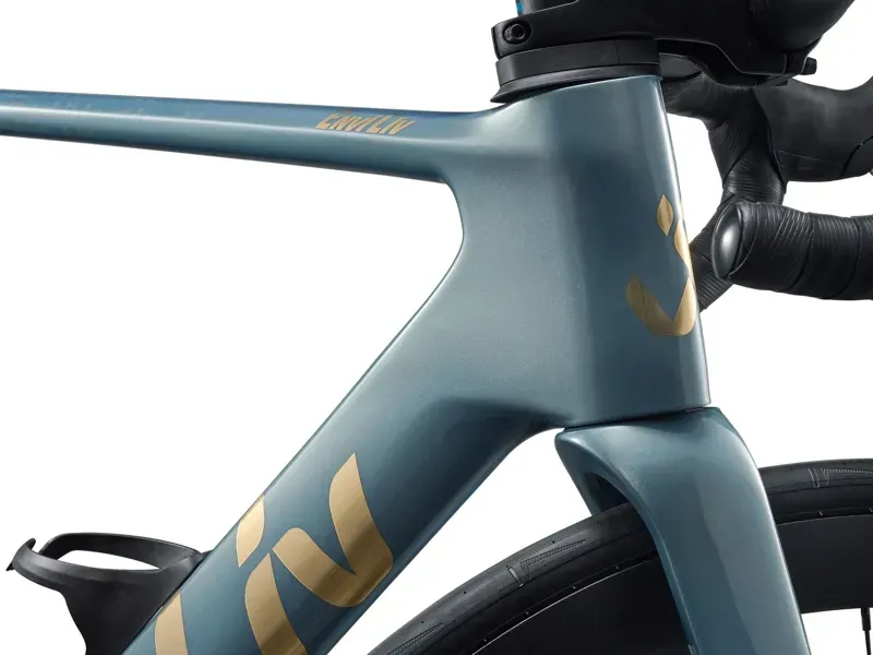 Liv EnviLiv Advanced 2 Aero Road Bike in Midnight Pine-3