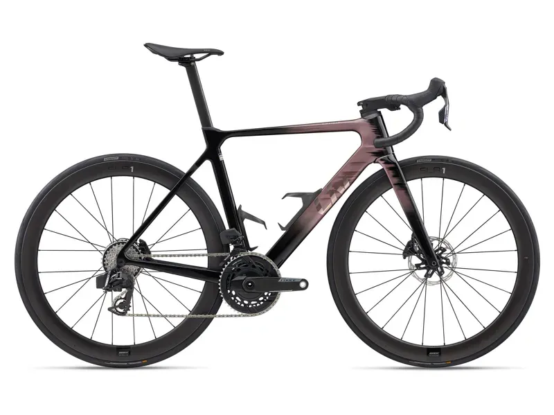 Liv EnviLiv Advanced Pro 0-AXS Road Bike in Iron Rouge/Chrome