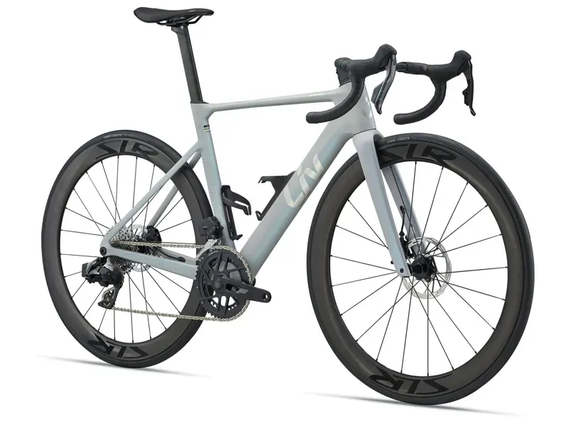 Liv EnviLiv Advanced Pro 1-AXS Aero Road Bike in Supernova Grey-1