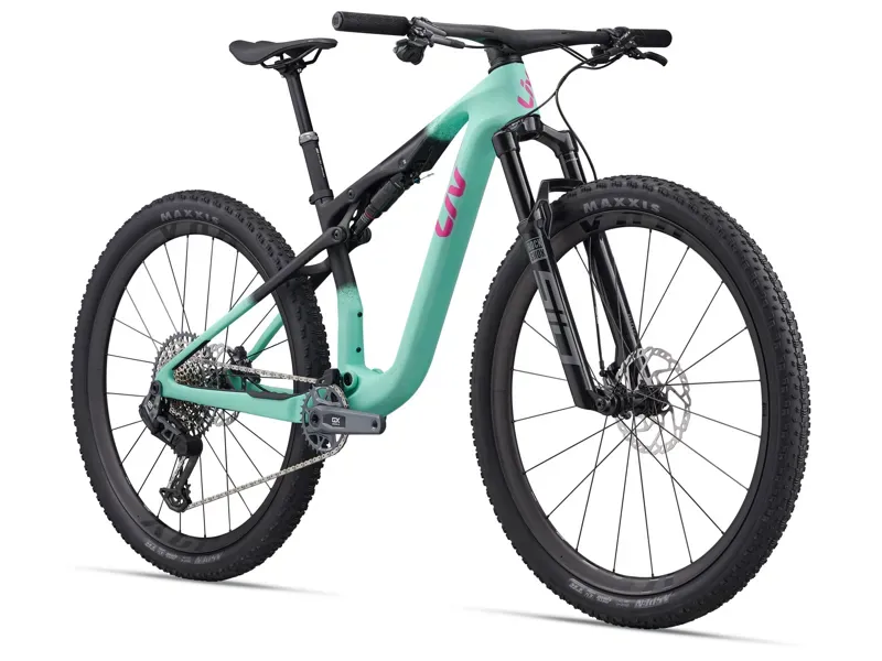 Liv Pique Advanced SL 1 Mountain Bike In Lake Green/Black-1