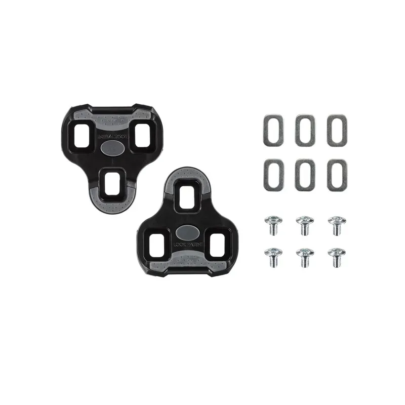 Look Keo Grip 0 Degree Float Cleats in Black-3