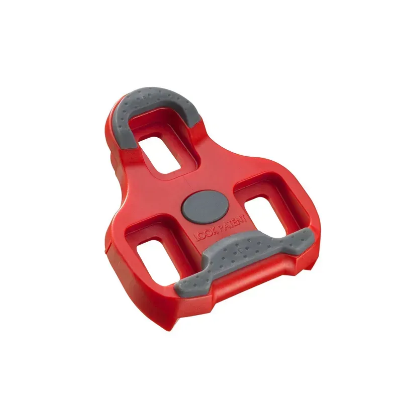Look Keo Grip 0 Degree Float Cleats in Red