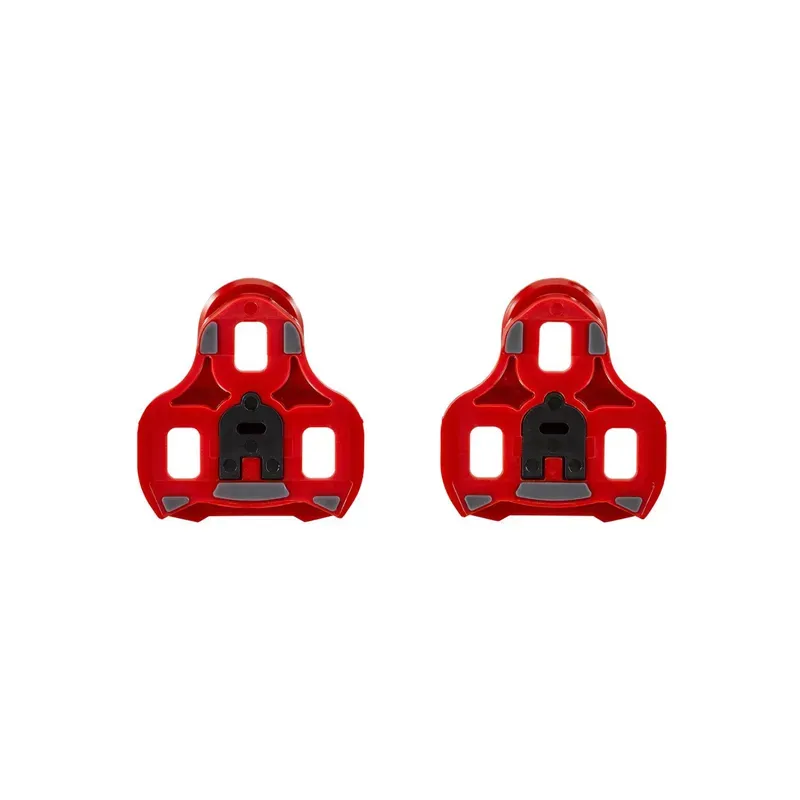 Look Keo Grip 0 Degree Float Cleats in Red-2