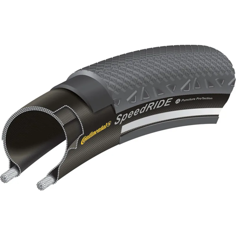 Continental SpeedRide Tyre in Grey