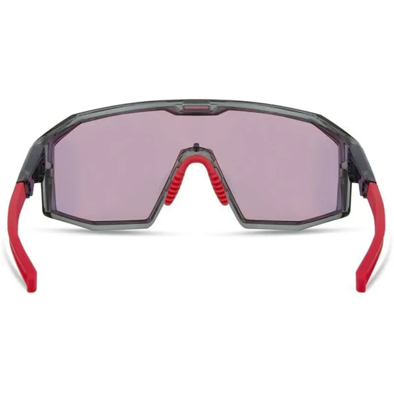 Madison Enigma Sunglasses - Smoke - Pink Rose Mirror Single Lens-2