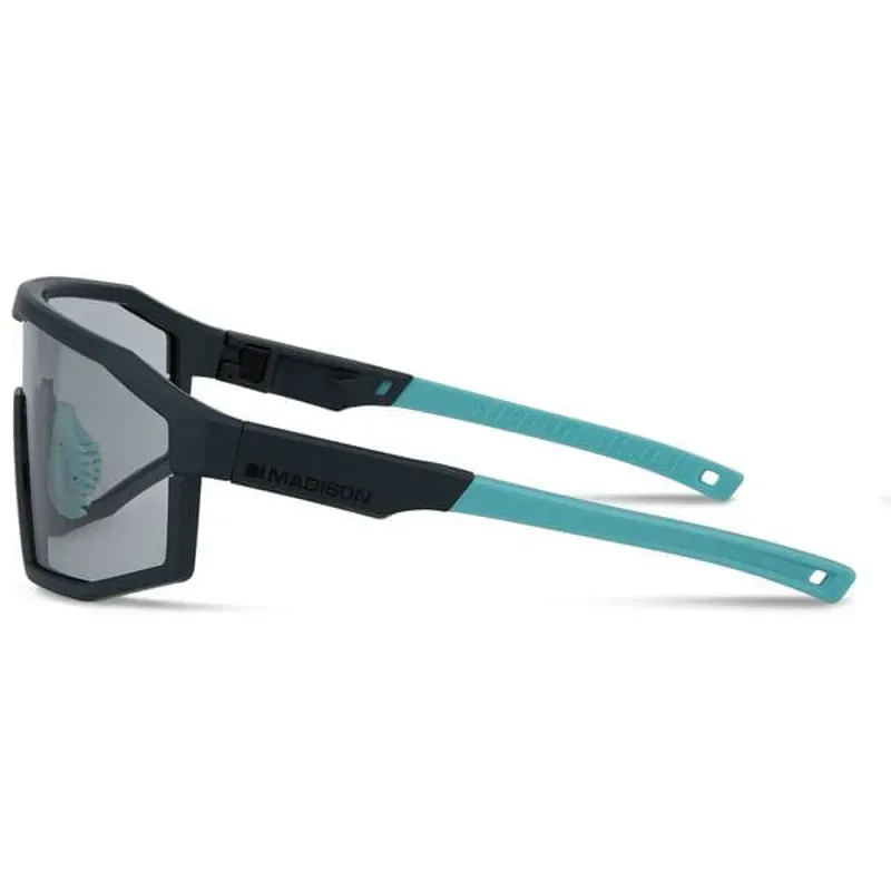 Madison Enigma Sunglasses - Matt Grey - Photochromic Single Lens-1