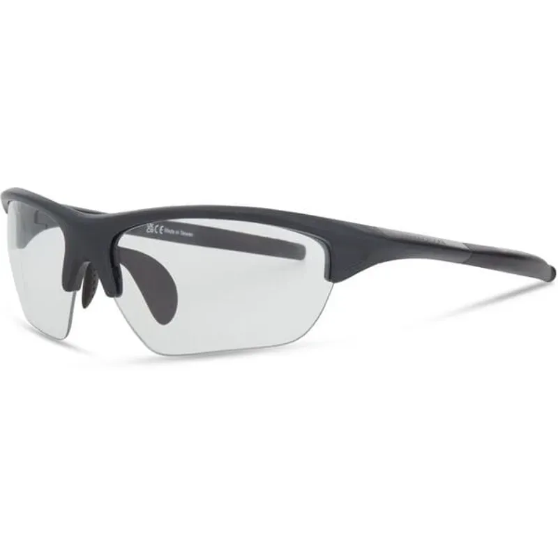 Madison Mission Sunglasses - Matt Grey Frame - Clear Lens