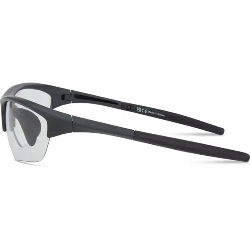 Madison Mission Sunglasses - Matt Grey Frame - Clear Lens-1