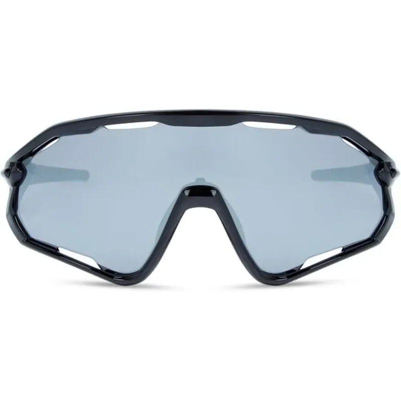 Madison Code Breaker Sunglasses - Black - Silver Mirror Single Lens-3