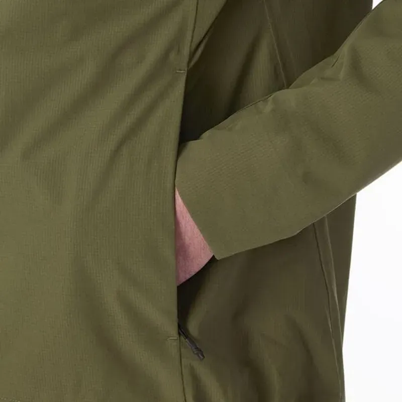 Madison Roam Men's 2-Layer Waterproof Jacket In Midnight Green-3