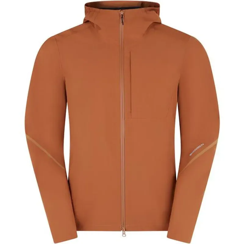Madison Roam Men's 2-Layer Waterproof Jacket In Rust Orange