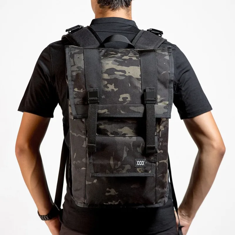 Mission Workshop 40L Fitzroy Backpack in Black Camo-3