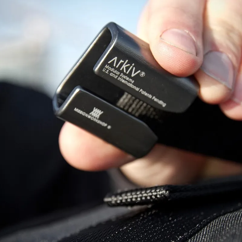 Mission Workshop 40L Fitzroy Backpack in VX Black-5