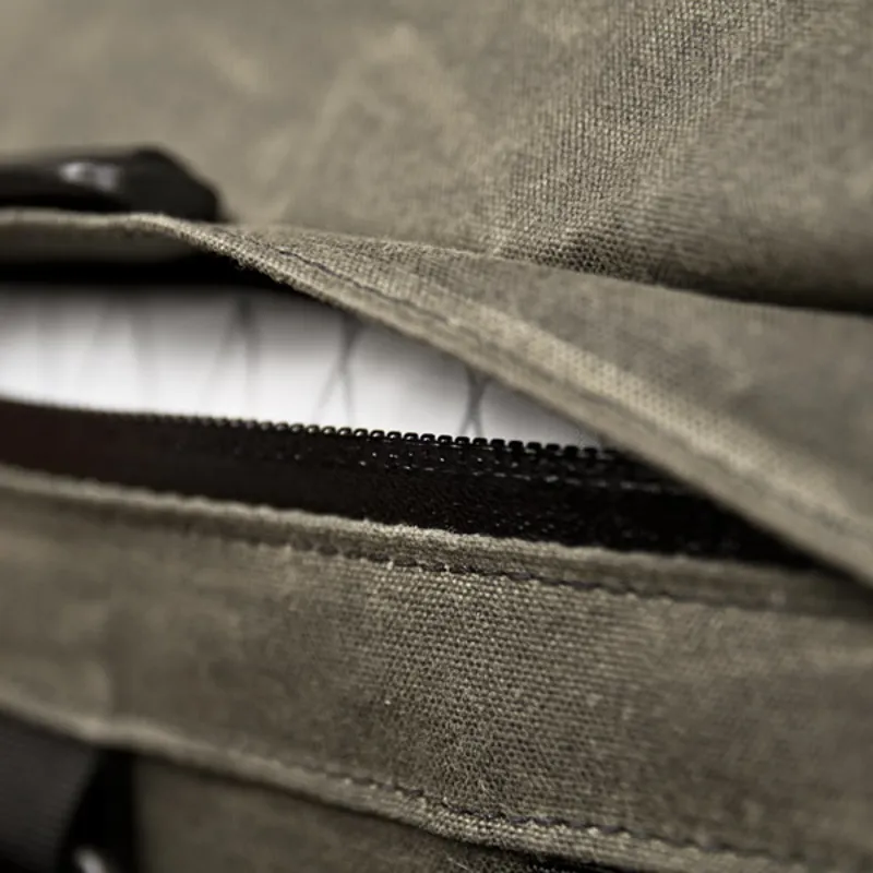 Mission Workshop R2 20 LTR Field Pack in Black Waxed Canvas-8