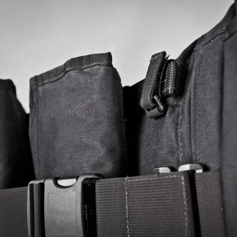 Mission Workshop R2 20 LTR Field Pack in Black Waxed Canvas-6