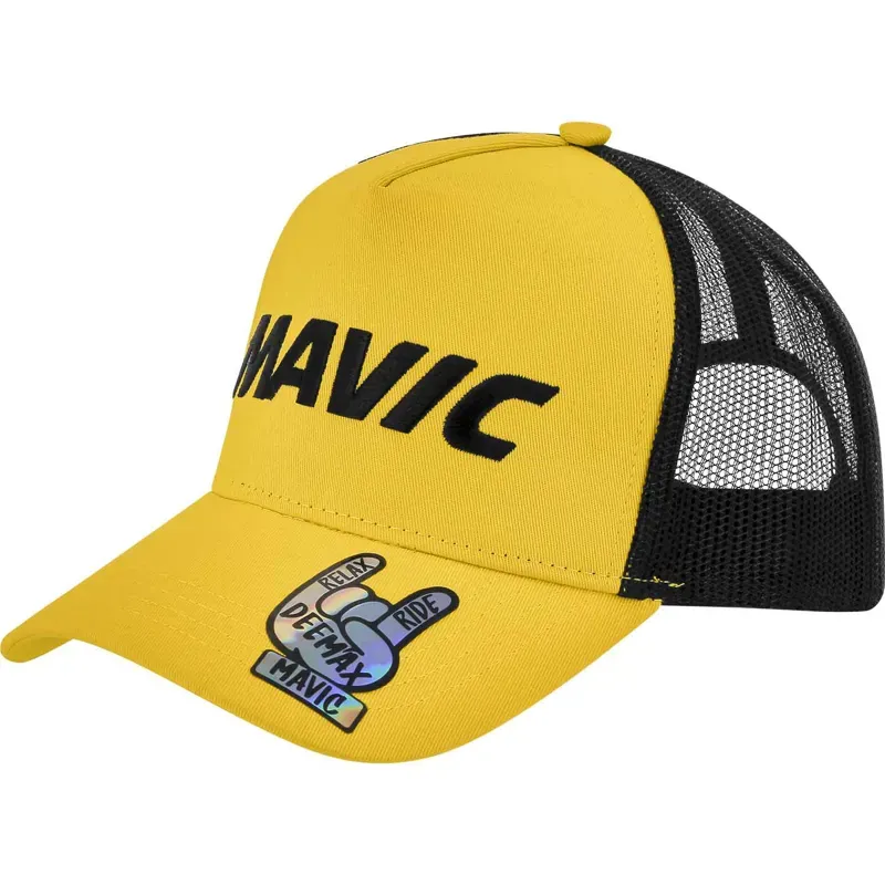 Mavic Trucker Cap in Yellow/Black