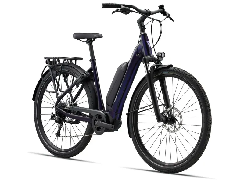 Giant Expression E+ 2 E-Road Bike In Black Currant-1