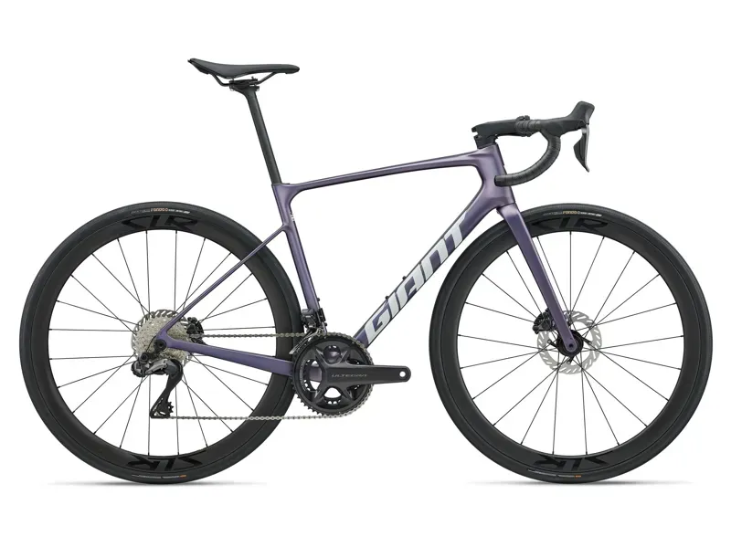 Giant Defy Advanced Ui2 Endurance Road Bike in Tempest Purple