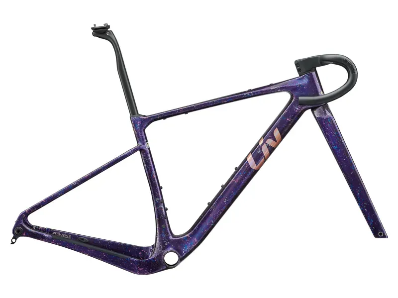 Liv Devote Advanced SL-FF Gravel Bike Frameset in Galaxy Nebula