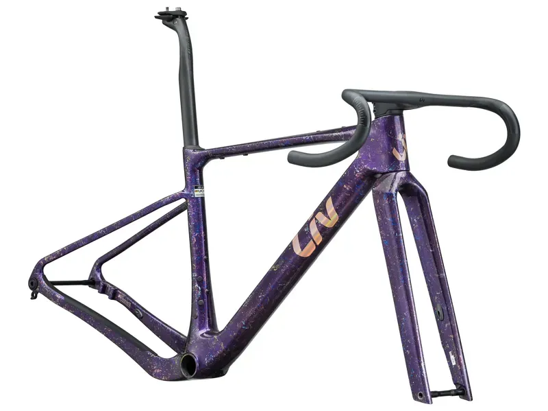 Liv Devote Advanced SL-FF Gravel Bike Frameset in Galaxy Nebula-1