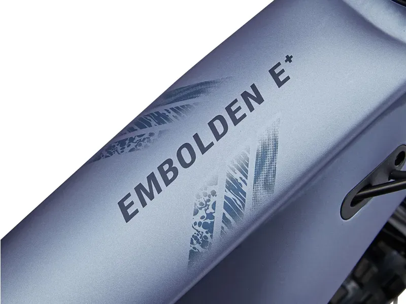 Liv Embolden E+ 0 Electric Full Suspension MTB in Atmosphere Blue-10