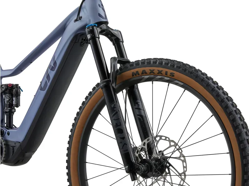 Liv Embolden E+ 0 Electric Full Suspension MTB in Atmosphere Blue-4