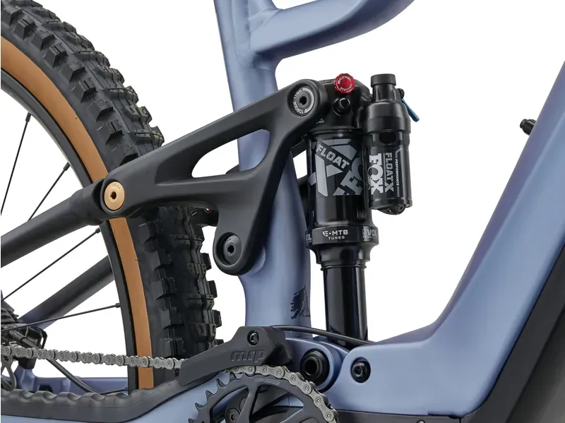 Liv Embolden E+ 0 Electric Full Suspension MTB in Atmosphere Blue-5