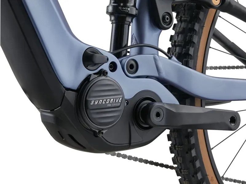 Liv Embolden E+ 0 Electric Full Suspension MTB in Atmosphere Blue-6
