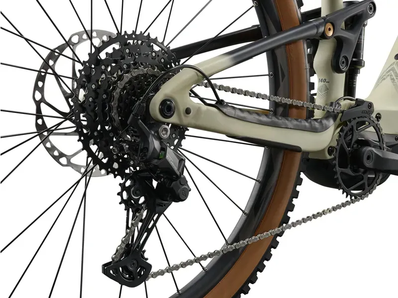 Liv Embolden E+ 1 Electric Full Suspension MTB in Pale Moss-6