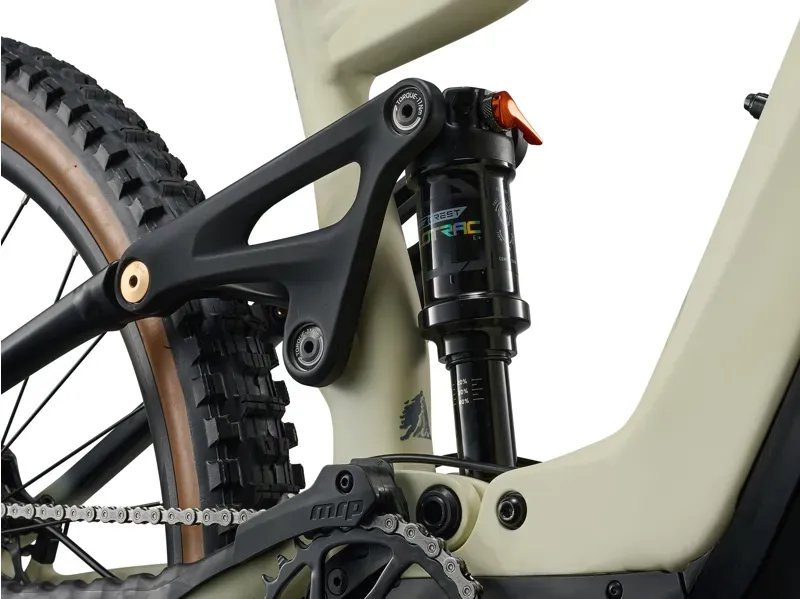 Liv Embolden E+ 1 Electric Full Suspension MTB in Pale Moss-5