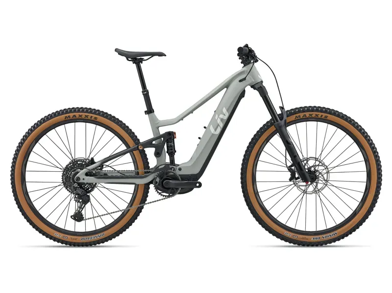 Liv Embolden E+ 2 Electric Full Suspension MTB in Slate Gray