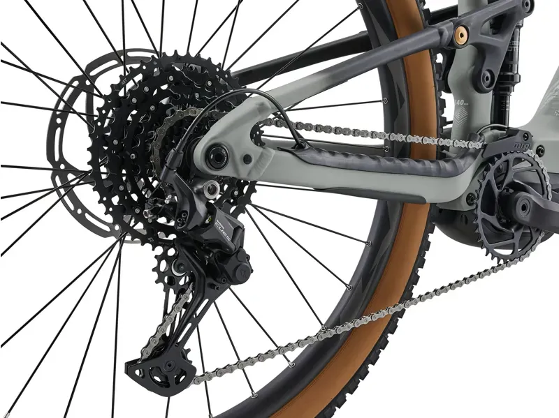 Liv Embolden E+ 2 Electric Full Suspension MTB in Slate Gray-6