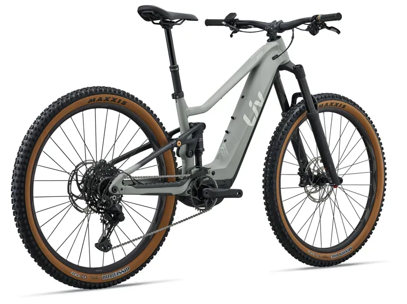 Liv Embolden E+ 2 Electric Full Suspension MTB in Slate Gray-1