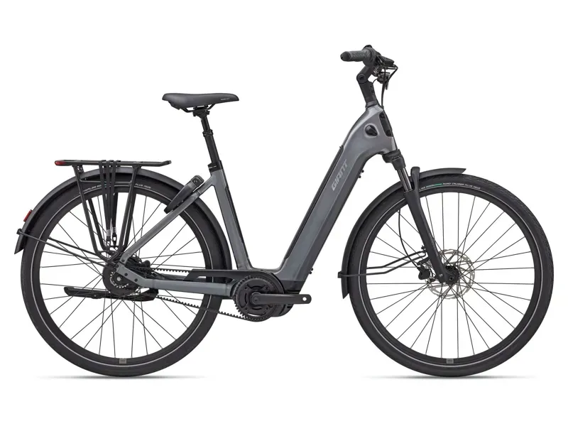 Giant NewTour E+ 0 LST Electric Bike in Charcoal