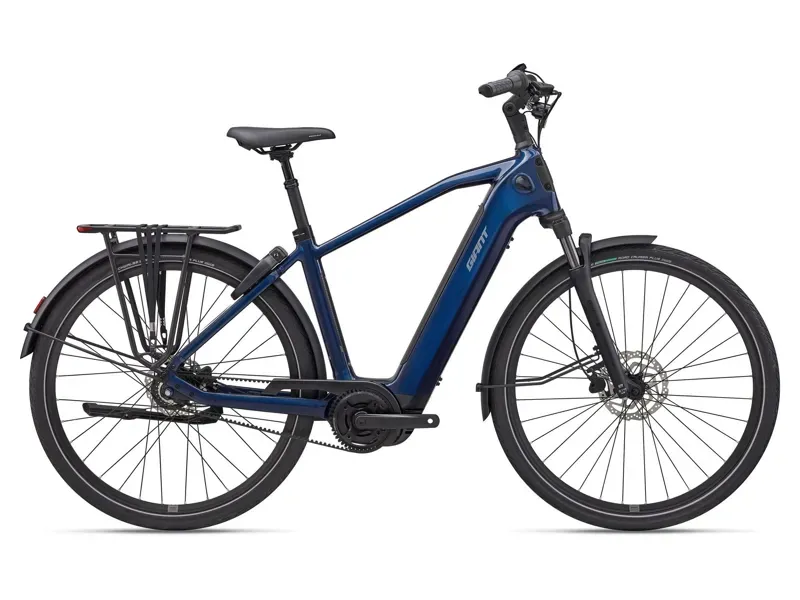 Giant NewTour E+ 1 DD Electric Bike in Eclipse Blue